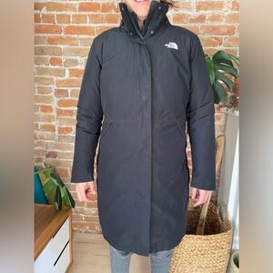 Waterproof North Face Parka w/ Detachable Shell & Reversible Liner